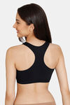 Zivame Girls Double Layered Non Wired Full Coverage Racerback Beginner Sports Bra (Pack of 2) - Multicolor — thumbnail 8